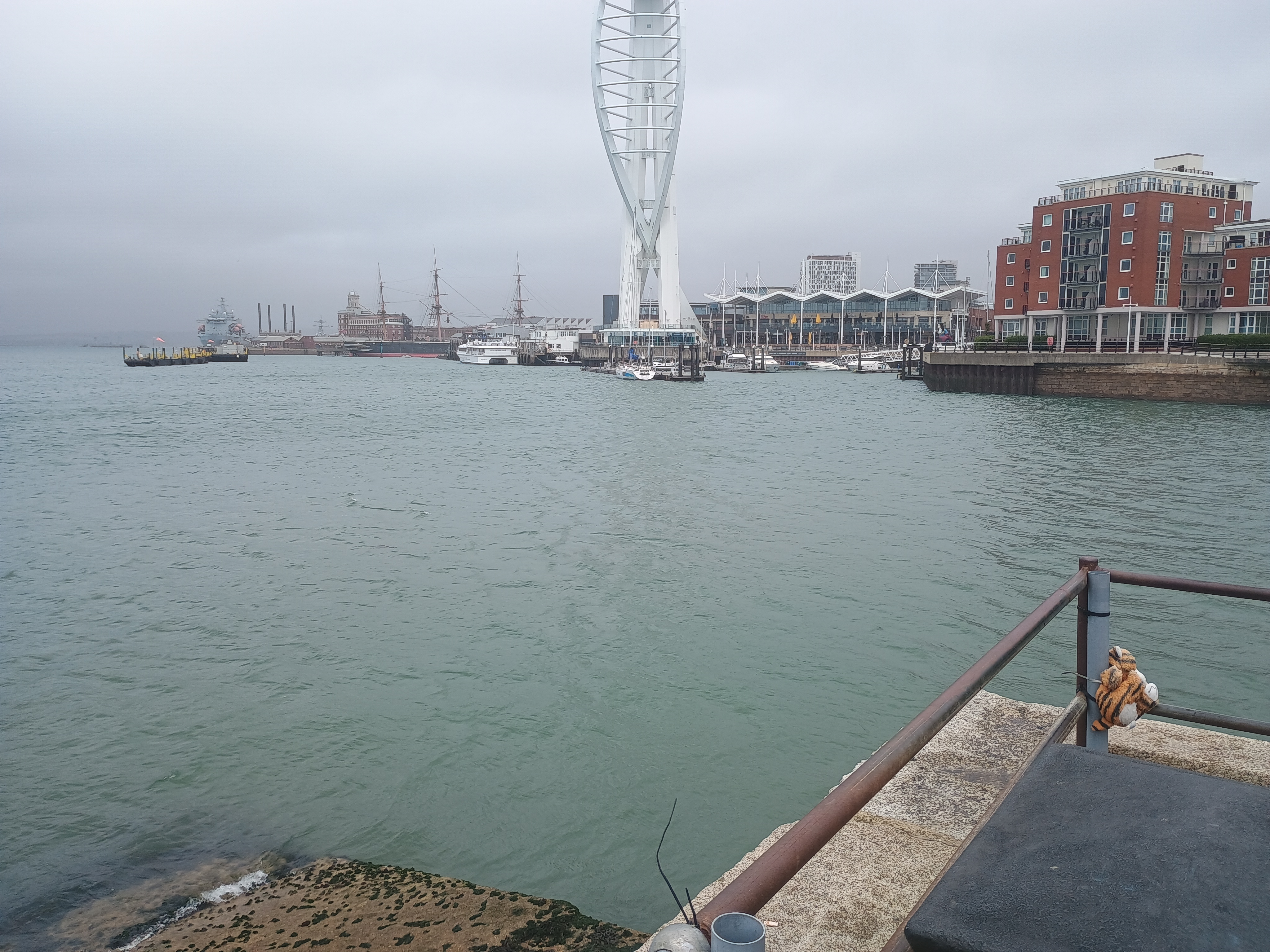 bottom of the Spinnaker Tower